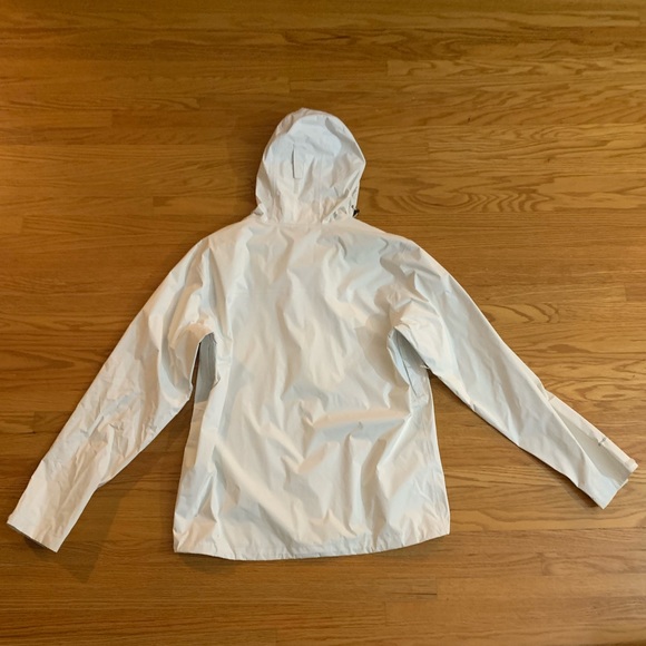 Eddie Bauer - Men’s White Rain Jacket - Picture 3 of 7